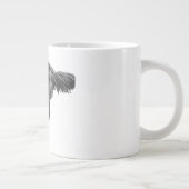 Speelse vonk in de herfstlucht extra grote beker (Rechts)