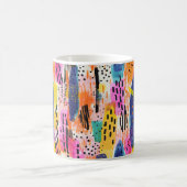 Speelse vormen patroon koffiemok (Center)