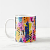 Speelse vormen patroon koffiemok (Links)