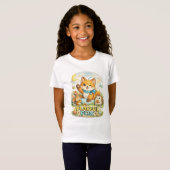 Speelse Vos T-shirt (Voorkant volledig)