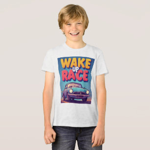 🌟 Speelse Wielren Voor Kleine Reizigers 🚗 Tri-Blend Shirt