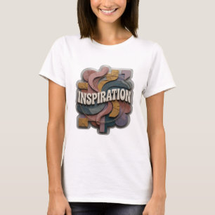 Speelse Zilveren INSPIRATIE Shirt Ontwerp