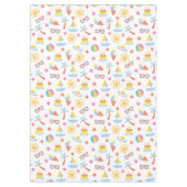 Speelse zomer tafelkleed (Voorkant)