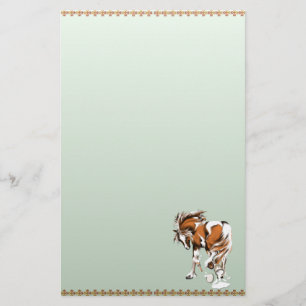 Speelt af met verf stationery_vertical.v2. briefpapier