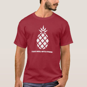 Speelt goed met andere ananas T-shirt