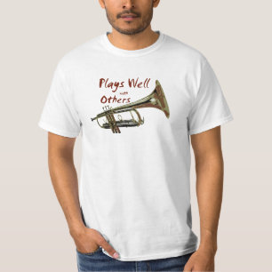 Speelt goed met anderen/Trumpet T-shirt