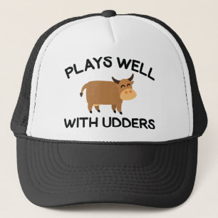Speelt goed met Udders Trucker Pet