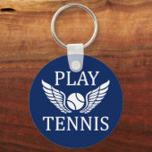 Speeltennis Sleutelhanger (Voorkant)