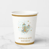 Speeltuin Avontuur Feest Papieren Bekers (Achterkant)