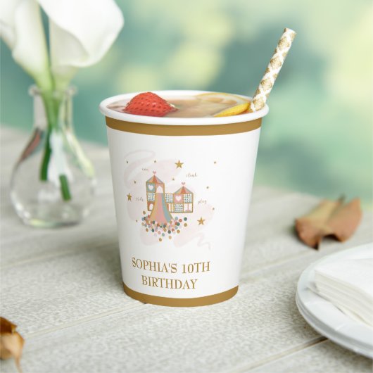 Speeltuin Avontuur Feest Papieren Bekers (Insitu)