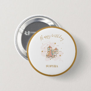 Speeltuin Avontuur Feest Ronde Button 5,7 Cm