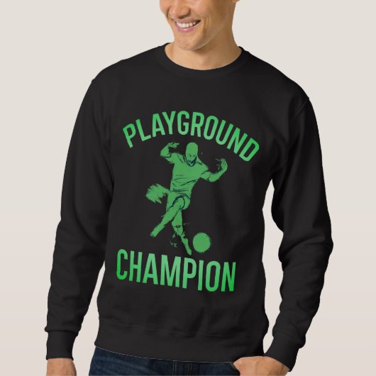 Speeltuin Champion Sweatshirt Zwart (Voorkant)