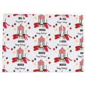 Speeltuin Kinder Jongens Meisjes Verjaardag Aangep Groot Cadeauzakje (Achterkant)