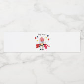 Speeltuin Kinder Jongens Meisjes Verjaardag Aangep Waterfles Etiket (Enkel label)