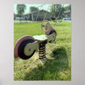 Speeltuin kinderfiets poster (Voorkant)