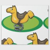 Speeltuin Paard Spring Rider Cadeaupapier (Vlak)