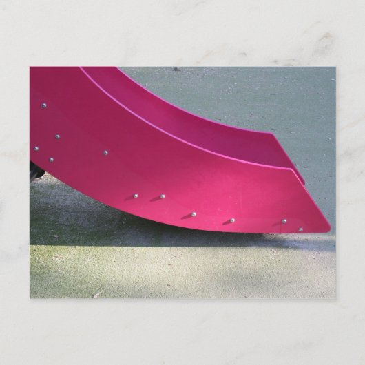 Speeltuin voor kinderen 28 Red Slide Briefkaart (Voorkant)