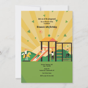 Speeltuin Zonnige dag Kaart