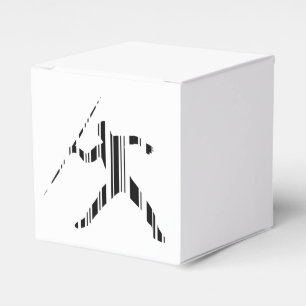 Speer BAR CODE Sport Atletiek Patroon Bedankdoosjes