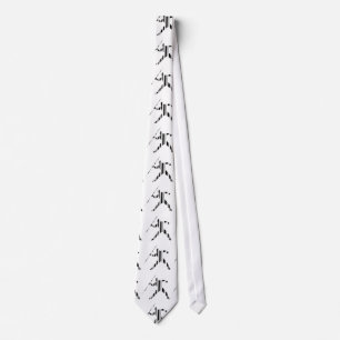 Speer BAR CODE Sport Atletiek Patroon Stropdas