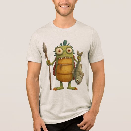 Speer Man Tri-Blend Shirt (Voorkant)