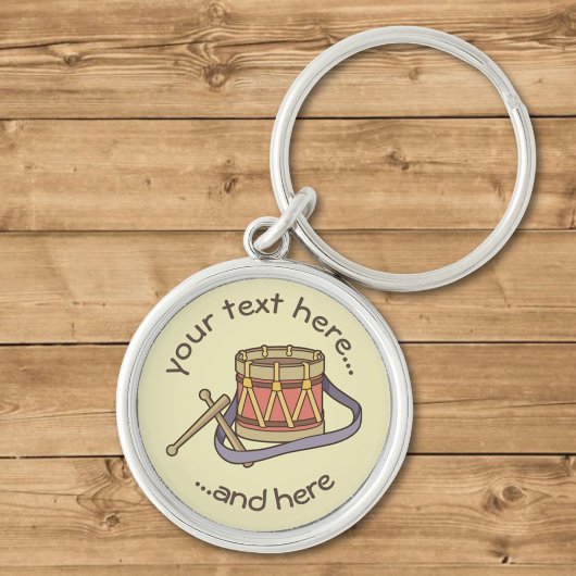 SpeerpuntTrommel Sleutelhanger