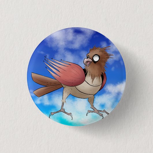 speerrij ronde button 3,2 cm (Voorkant)