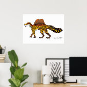 Speetahsaurus Poster (Thuiskantoor)