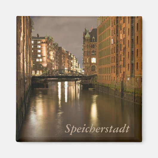 Speicherstadt Magneet (Voorkant)