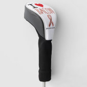 spekgolfkop golfheadcover (Schuin)
