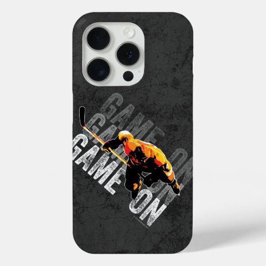 Spel aan (Hockey) Case-Mate iPhone Case (Achterkant)