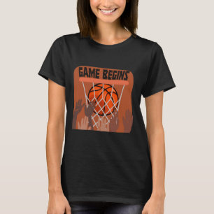 spel begint T-shirt