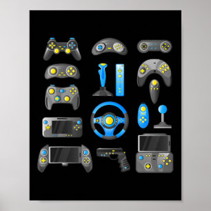 Spel Controle Alle Dingen Videogame 1 Poster