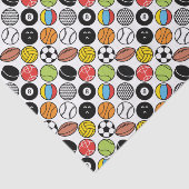 Spel- en sportzalen tissuepapier (Detail)