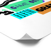 Spel in vijfde graad - Eerste dag van de vijfde gr Poster (Hoek)