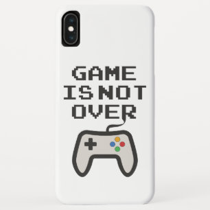 Spel is nog niet voorbij iPhone XS max hoesje