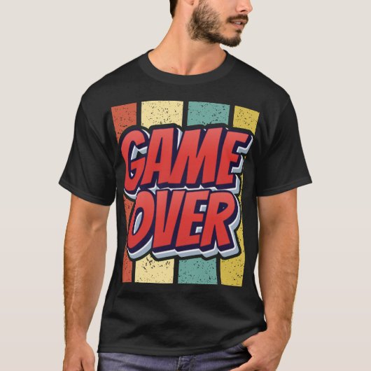 Spel is uit. t-shirt (Voorkant)