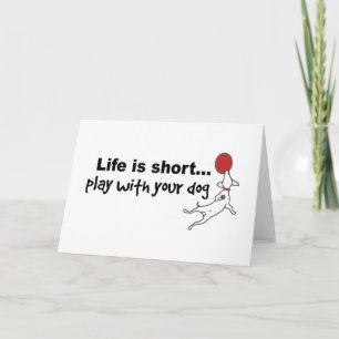 Spel met Uw Hond Kaart