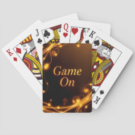 Spel op Abstract Pokerkaarten