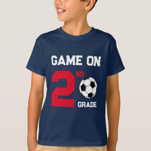 Spel op Back-to-School Voetbal, Grade toevoegen T-shirt