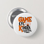 Spel op de kleuterschool Fun Sketel School Ronde Button 5,7 Cm (Voorkant /achterkant)