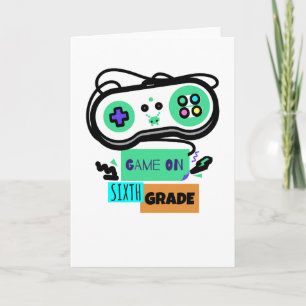 Spel op de zesde klas - Eerste dag van de 6e klas Kaart