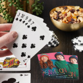 Spel op Kinder fotospeelkaarten Pokerkaarten (Insitu)