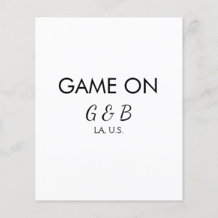 Spel op voeg paar naam bruiloft partij plaats g