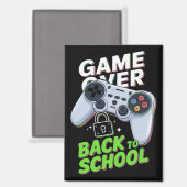 Spel over Terug naar school Grappige eerste dag sc Magneet (Voorkant / Achterkant)