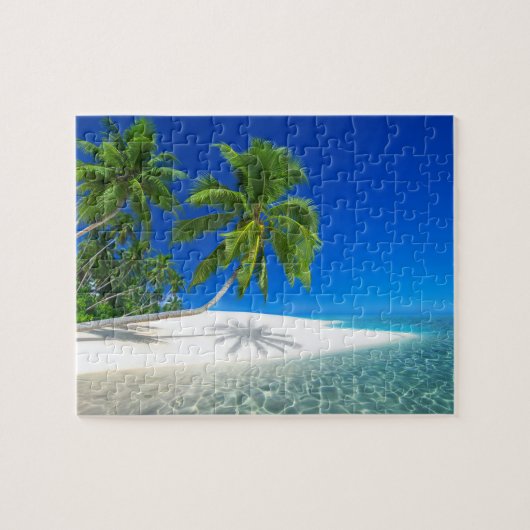 Spel Puzzel Tropisch Strand (Horizontaal)