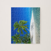 Spel Puzzel Tropisch Strand (Verticaal)