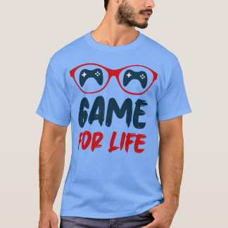 Spel voor Leven Videospel Speler Gamer Gaming Cade T-shirt