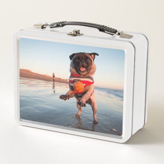 Spelbak op strand afspelen (Voorkant)