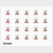 Spelbak Ronde Sticker (Vel)